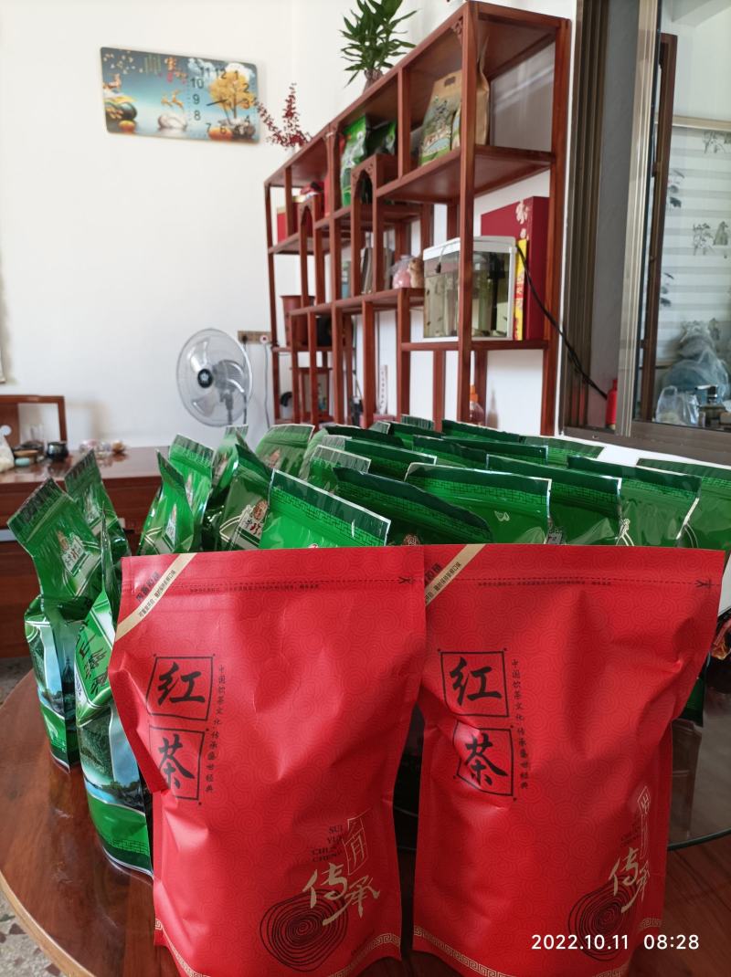 客家炒香绿茶