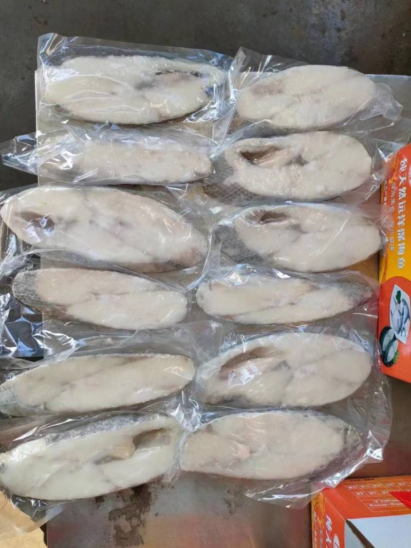 龙鳕鱼新鲜雪鱼片深海鱼排冷冻海鲜水产鳕鱼鱼片1箱