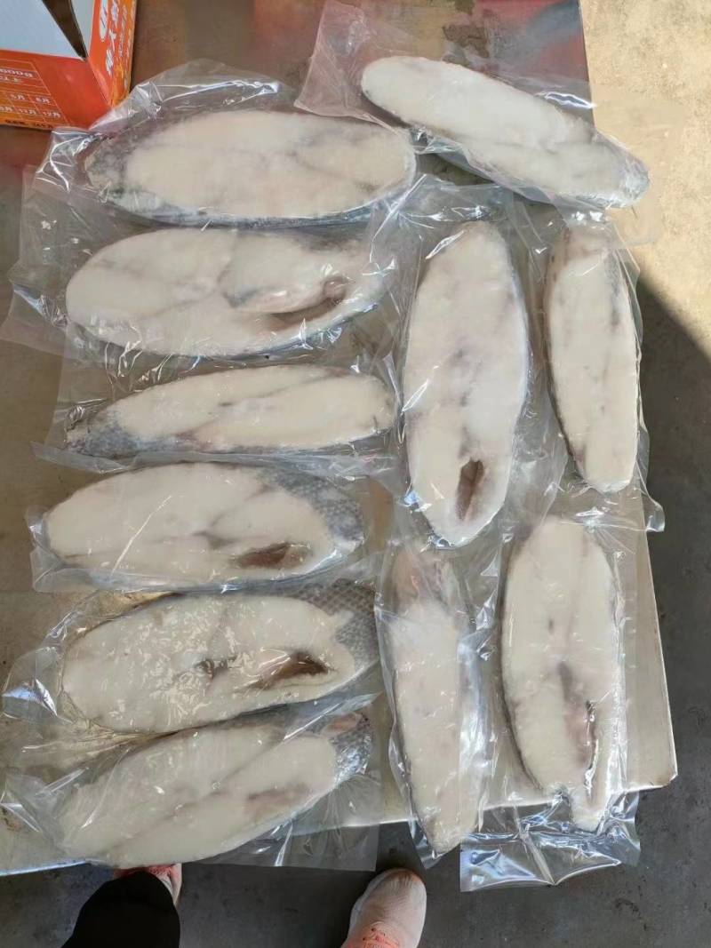龙鳕鱼新鲜雪鱼片深海鱼排冷冻海鲜水产鳕鱼鱼片1箱