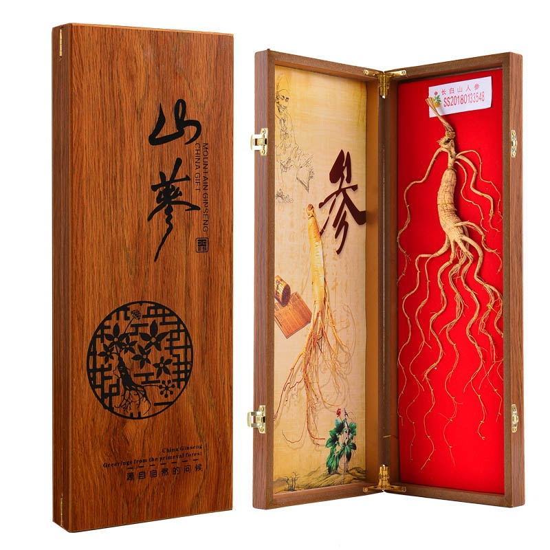 东北长白山山参礼盒装大量现货供应欢迎选购