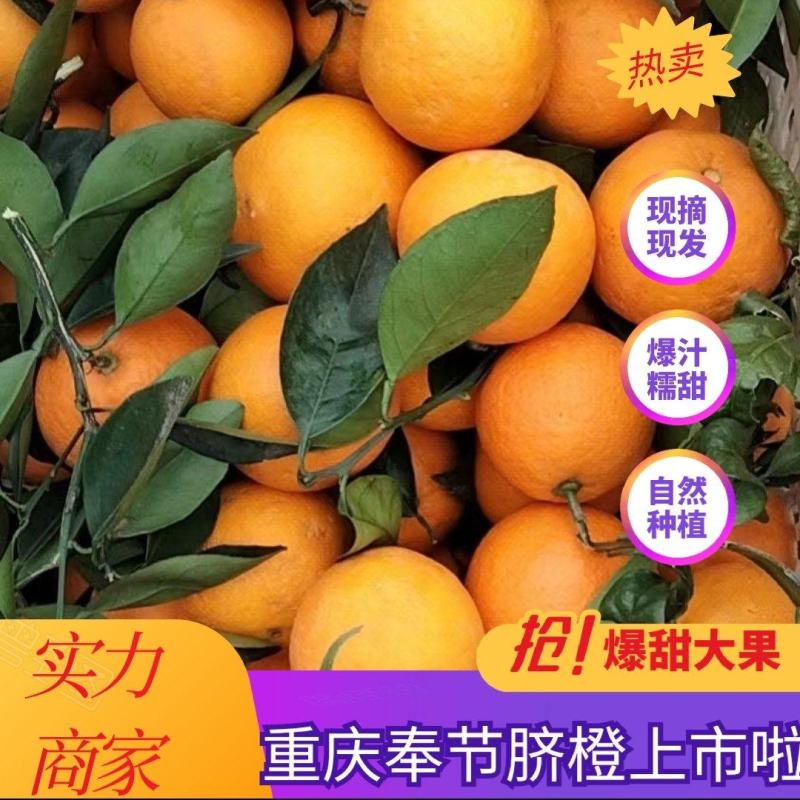 奉节脐橙产地直发二级果大量有货，质量好，价格便宜