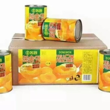 砀山黄桃罐头