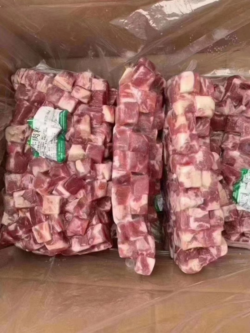 国产纯干牛肉粒保证纯干国产需要联系肥瘦相间