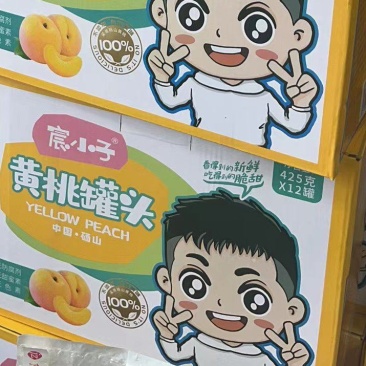 砀山黄桃罐头