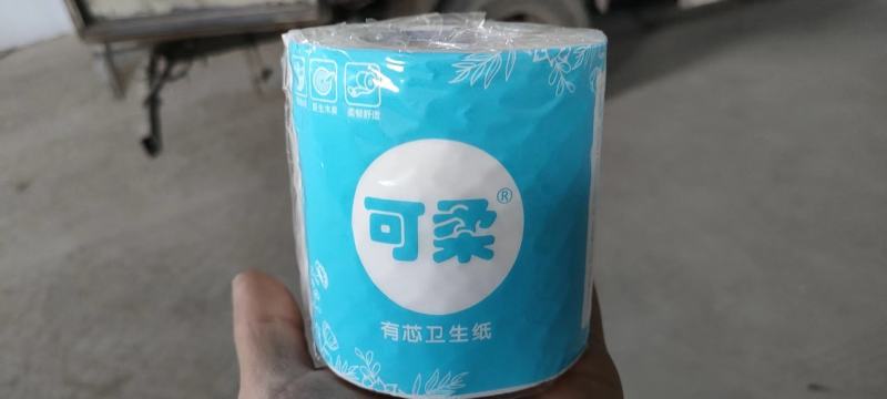 可柔卫生纸，110克/卷，21卷一提，4.6斤一提