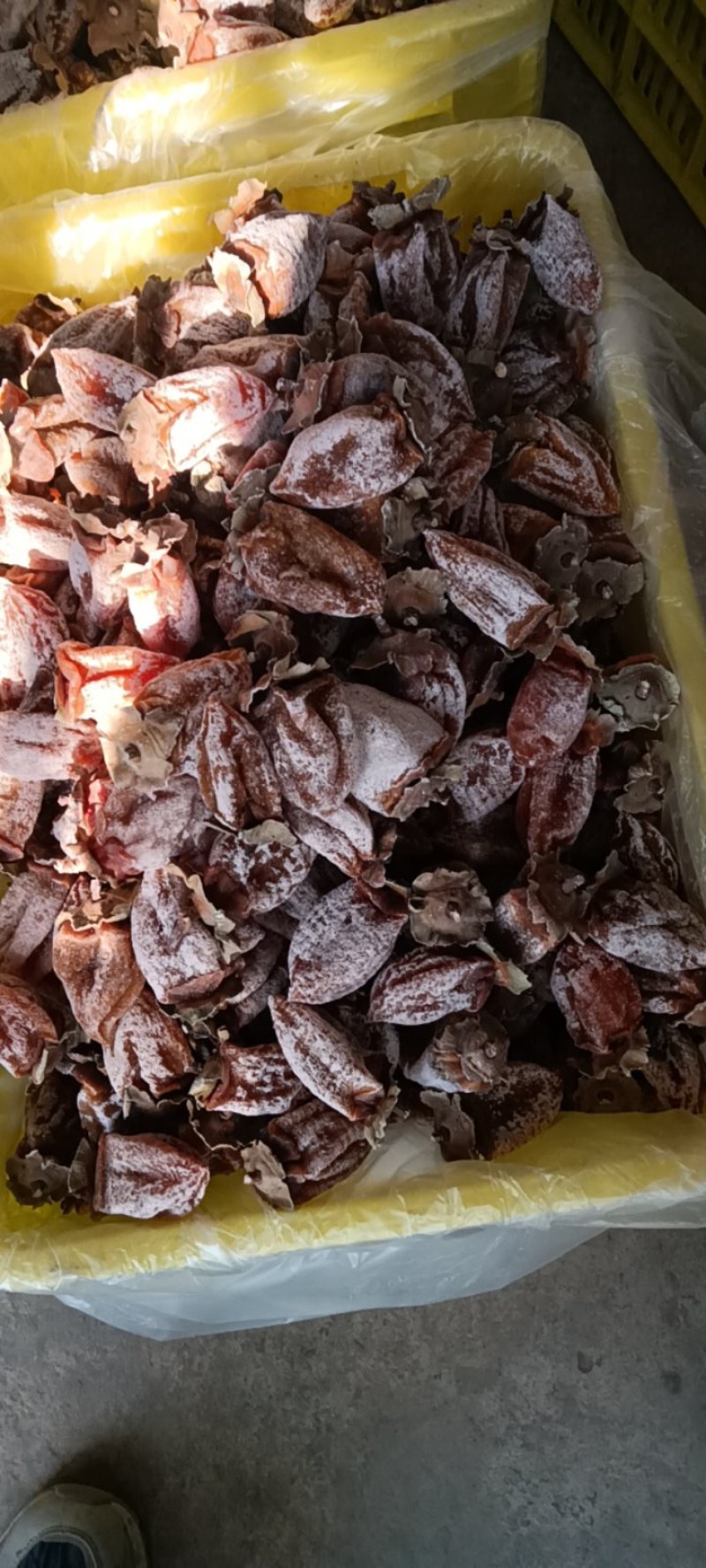 陕西富平柿饼，糖心，口感软甜，大人小孩老人，都可以食用，
