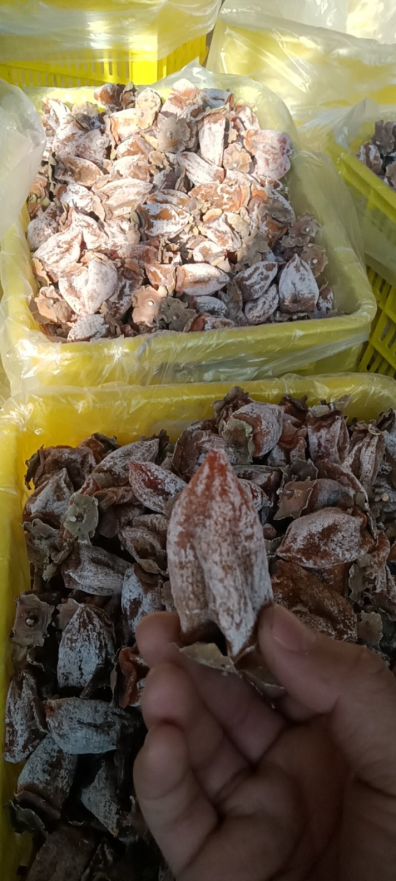陕西富平柿饼，糖心，口感软甜，大人小孩老人，都可以食用，