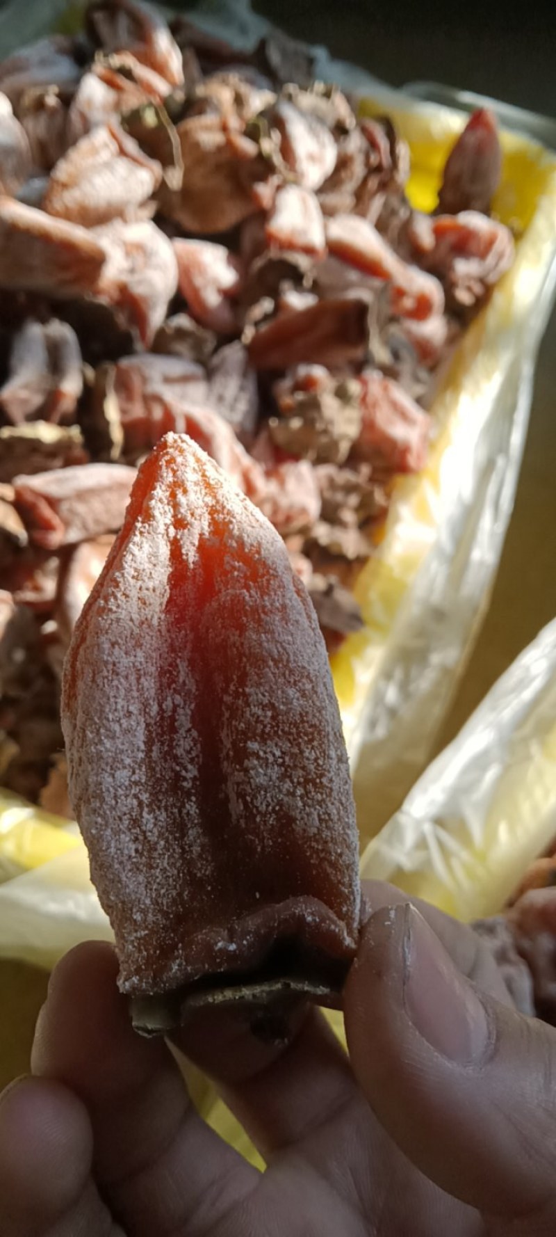 陕西富平柿饼，糖心，口感软甜，大人小孩老人，都可以食用，