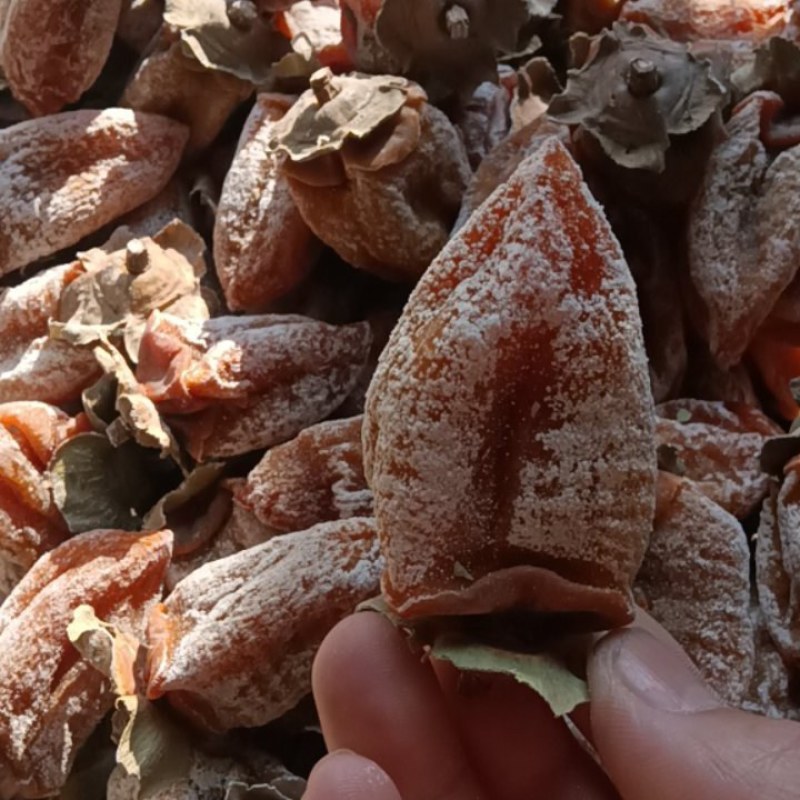 陕西富平柿饼，糖心，口感软甜，大人小孩老人，都可以食用，