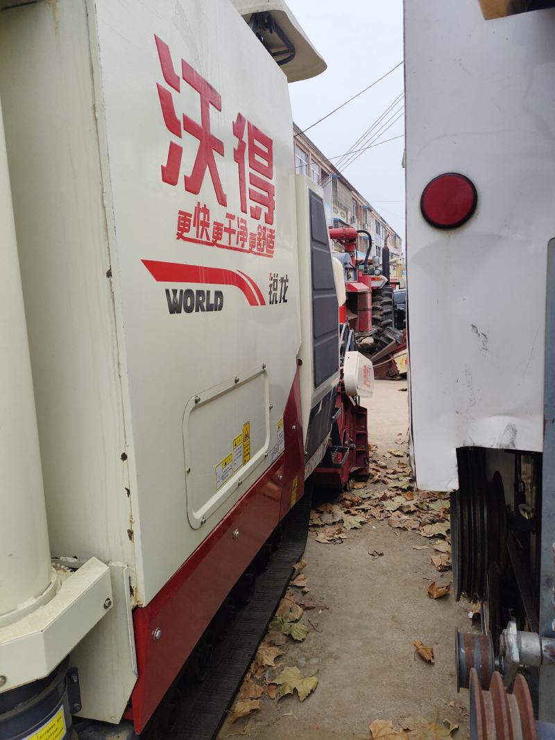 2021年沃得跨区版常柴发动机两米一割台全车八成新