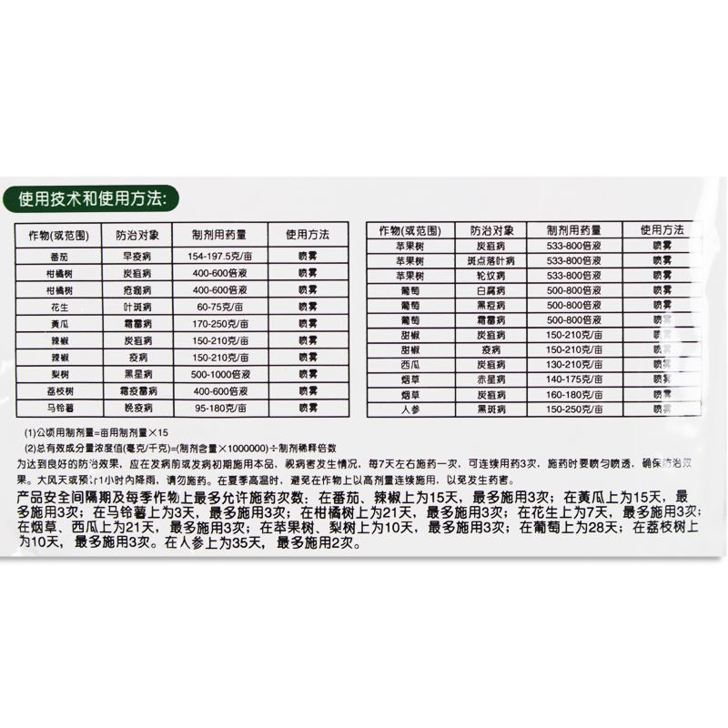 双吉超邦生80%代森锰锌早疫病疮痂病炭疽病叶斑病霜