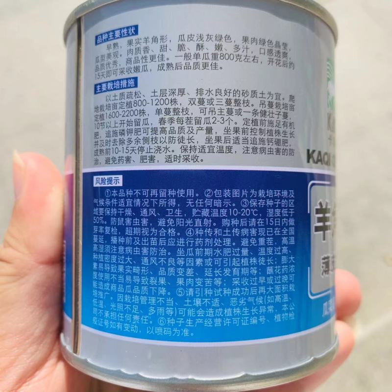 羊角蜜甜瓜种子基地专用羊角酥种子香甜脆嫩多汁甜瓜种籽