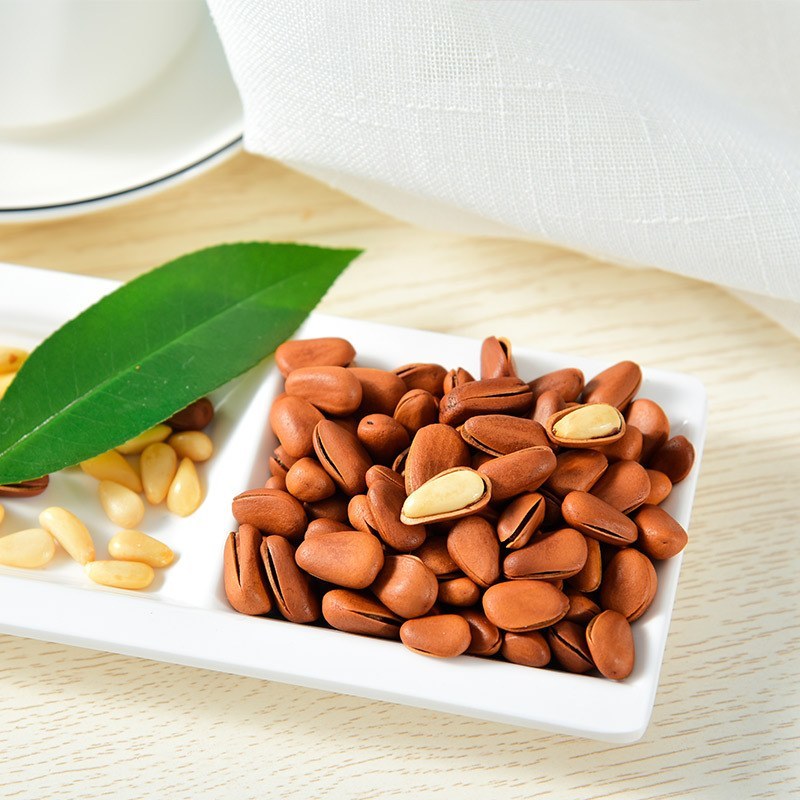 每日坚果干果炒货网红休闲零食开口松子开心果散装混合批发大
