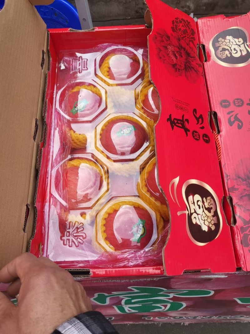 礼盒苹果二合一扣盒装苹果纸箱苹果富士苹果礼品箱