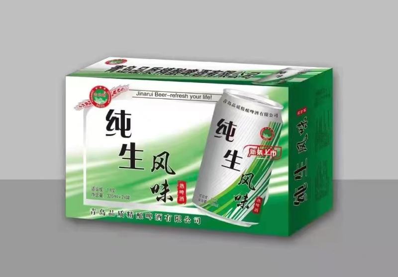 小麦王啤酒320毫升24罐价格低质量优全国招商发货