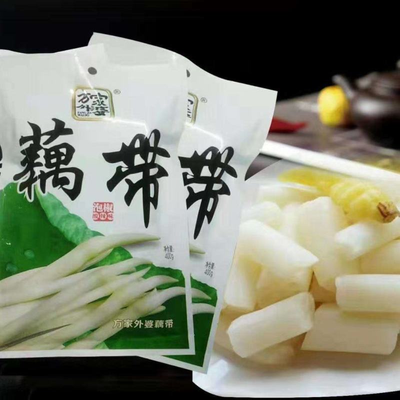 泡藕带杭州特产酸辣爽口又嫩又脆量大优惠