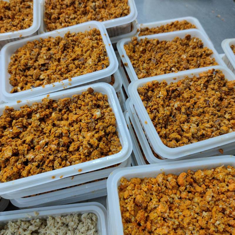 蟹黄一级大闸蟹蟹黄正宗蟹黄蟹肉活蟹现拆开店专用批发