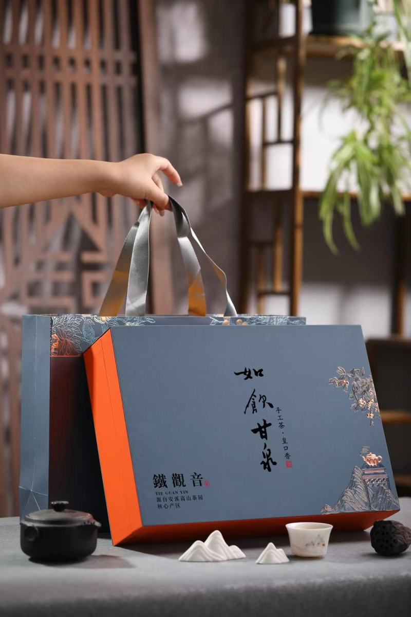 【批发】安溪铁观音茶叶新茶特级清香型真空小包袋装礼盒装