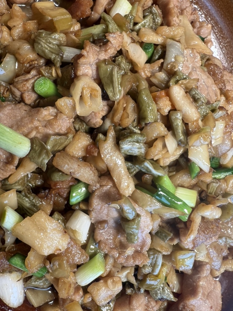 农家下饭菜卜豆角卜辣椒卜榨菜卜萝卜餐饮食材