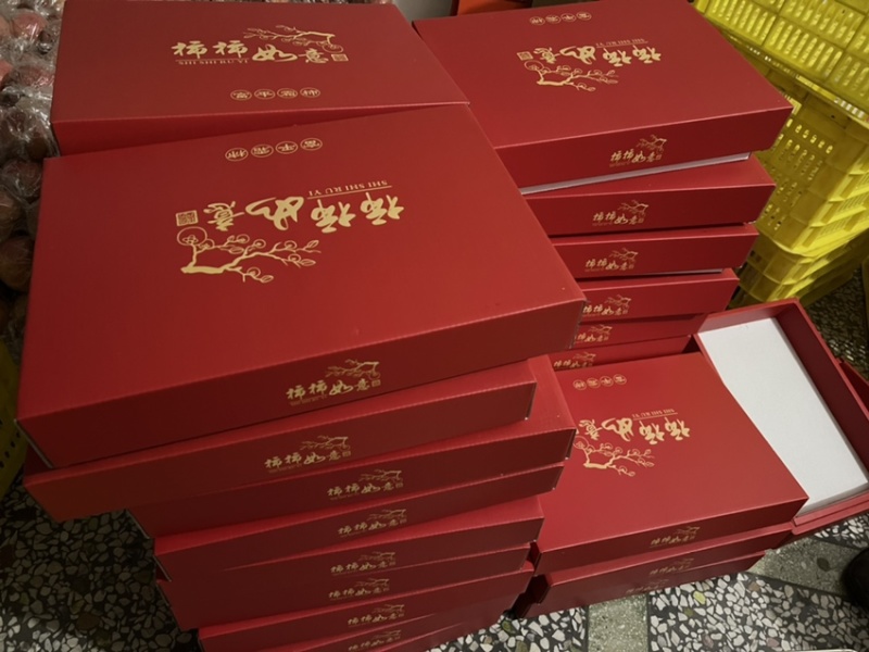 陕西富平柿饼香甜软糯精品礼盒装农家自制
