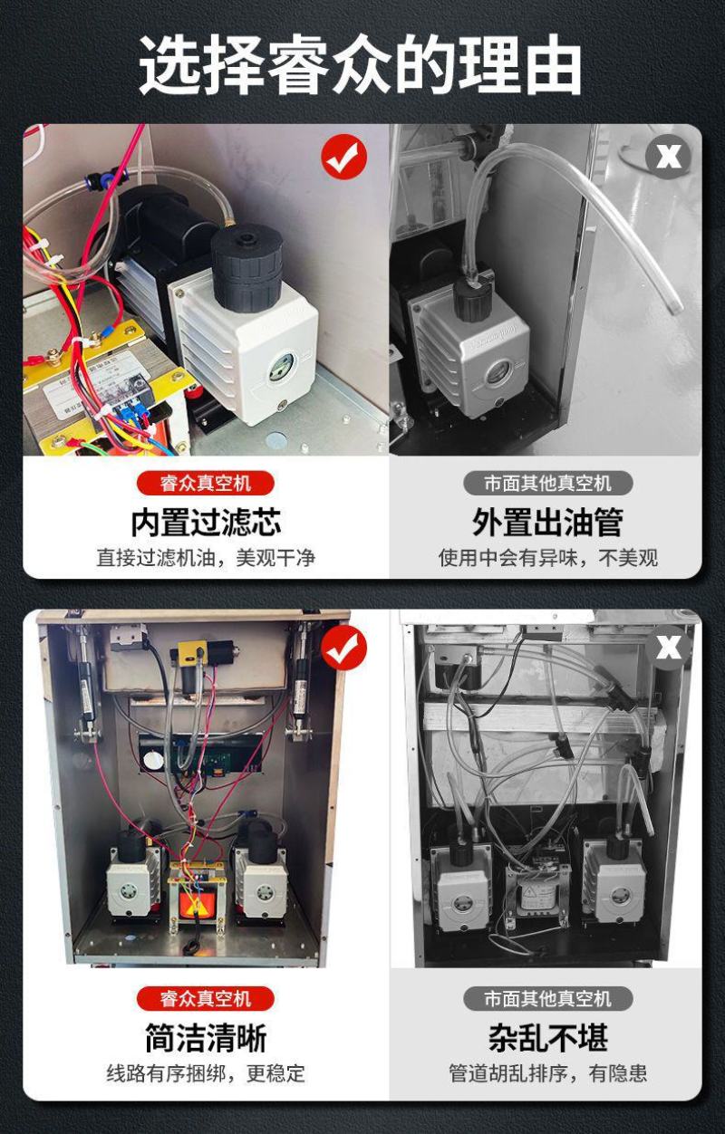 包邮真空食品包装机商用自动抽真空机干湿两用熟食打包封口机