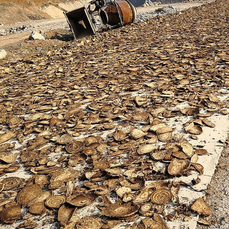 野生葛根中药材葛根片散装产地直发量大优惠