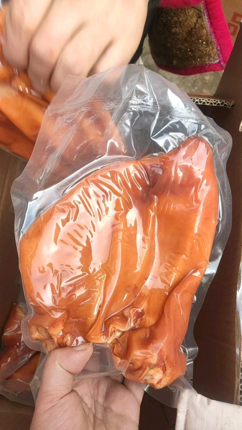 全熟真空卤猪耳朵卤菜熟真空独立包装一手货源价格美丽