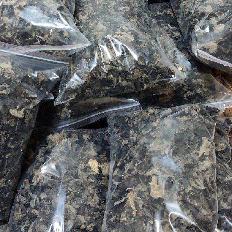 深山农产品黑木耳肉厚干净无杂质1000克包邮