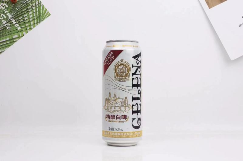 俄罗斯熊力原浆白啤酒