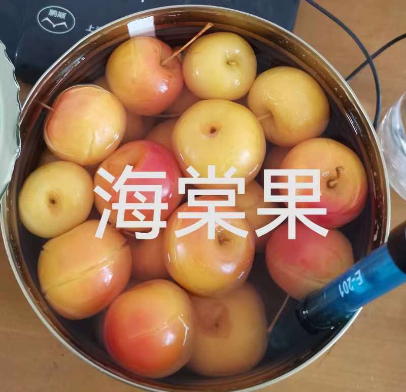 海棠果罐头，产地一手货源，一条龙服务，质量保证，欢迎来电