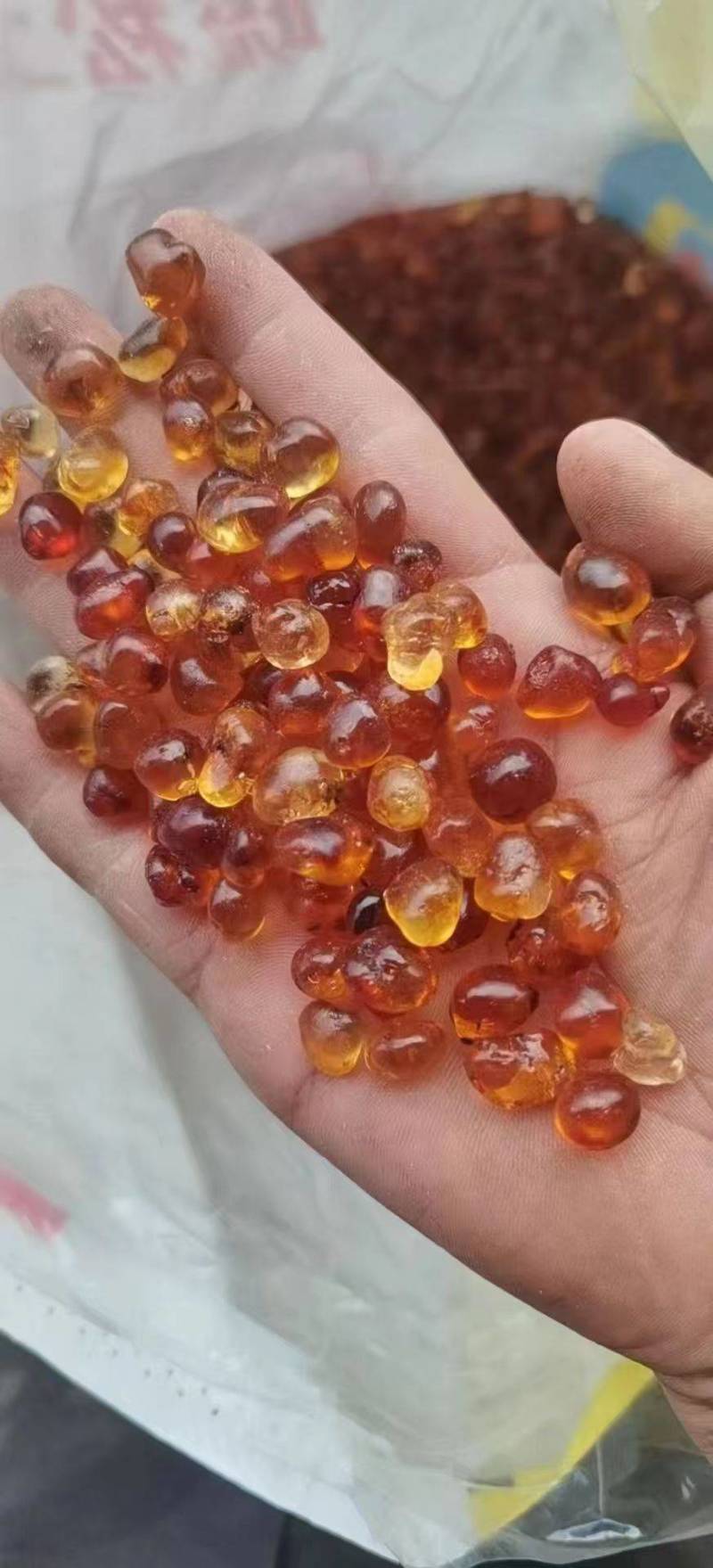 桃胶黄珍珠，大量有货，质量保证可视频看货欢迎订购