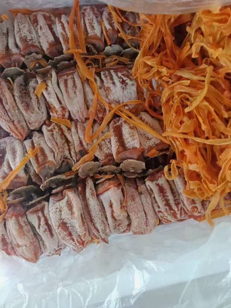 一盒50元3斤，富平吊霜柿饼