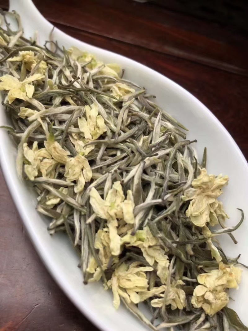 茉莉兰雪浓香型茉莉花茶天府龙芽高窨兰雪