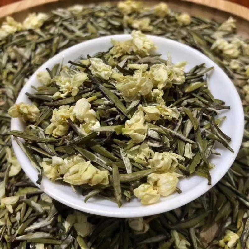 茉莉兰雪浓香型茉莉花茶天府龙芽高窨兰雪