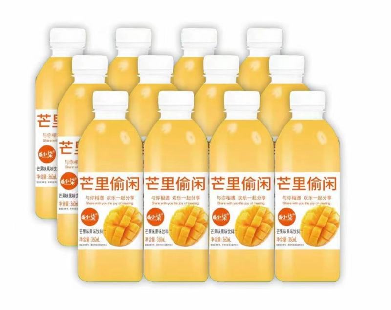 白小柒小果汁5个口味360mlX12瓶春季新品