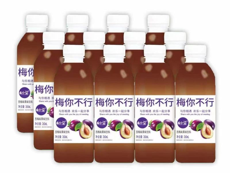 白小柒小果汁5个口味360mlX12瓶春季新品