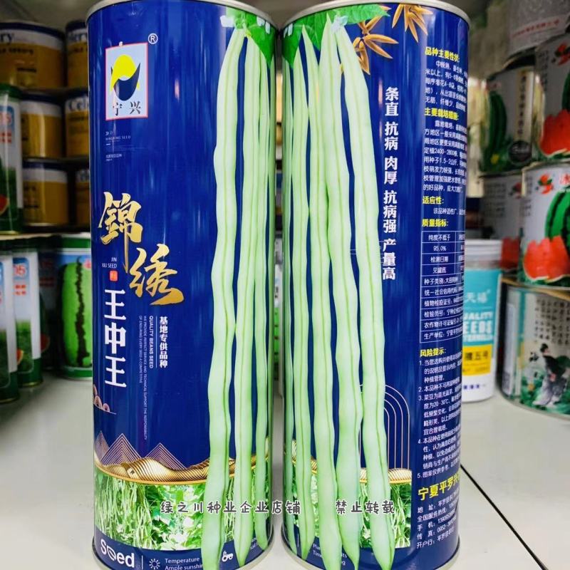基地专用品种锦绣架豆王种子无筋豆条直抗病肉厚白架豆种子