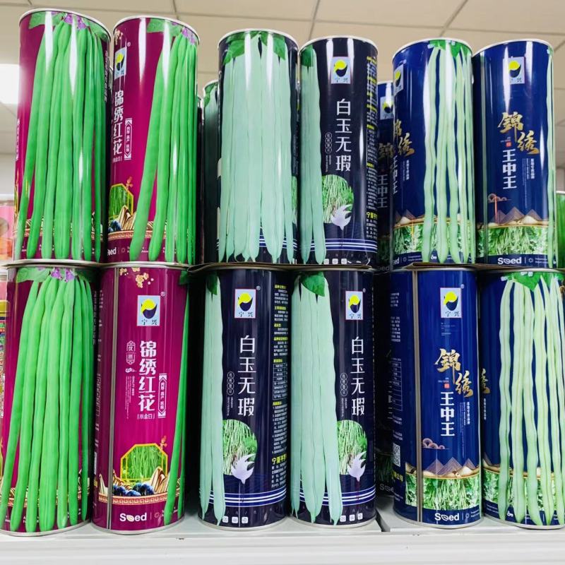 白玉无瑕架豆角种子新品种架芸豆种子抗病产量高四季豆种子