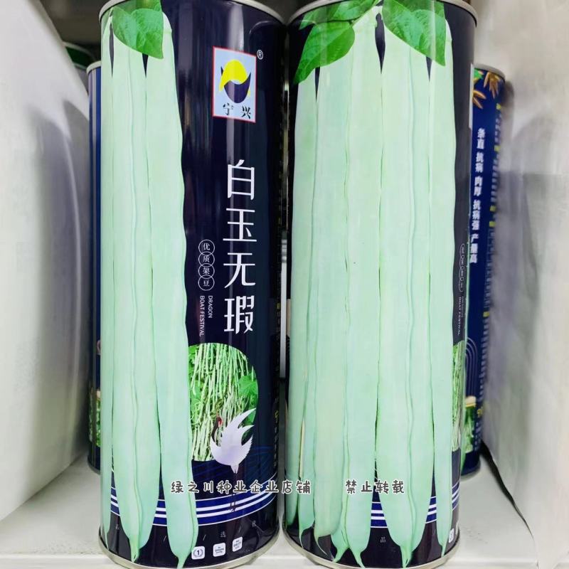 白玉无瑕架豆角种子新品种架芸豆种子抗病产量高四季豆种子