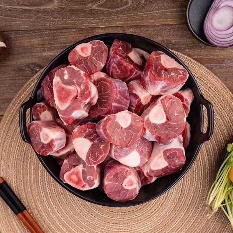 羊玉环羊前腱羊小腿社区团购电商平台食材