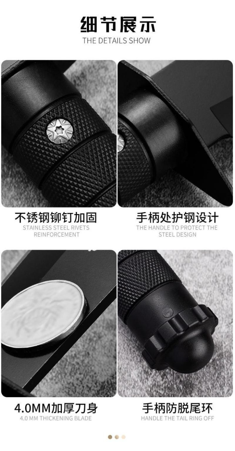 砍刀户外刀具多功能荒野求生刀随身防身刀5CR钢材质