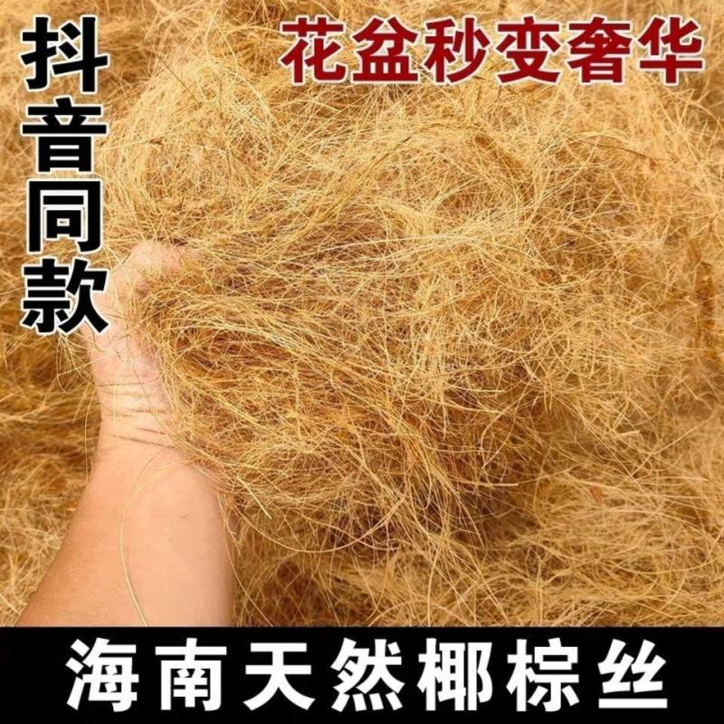 海南椰棕丝包邮铺垫园艺花卉植物盆栽装饰花盆覆盖铺面