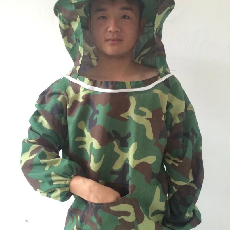 防蜂服全套手套蜂扫蜜蜂半身养蜂服防蜂帽养蜜蜂工具防蜂衣防