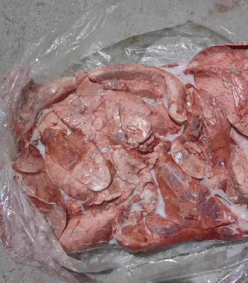 猪肺，大厂货质量好，纯干无水，货源充足，价格合理。
