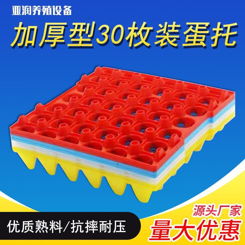 加厚塑料蛋托孵化拖盘运输周转收纳种鸡蛋盘格子托盘鸡蛋包