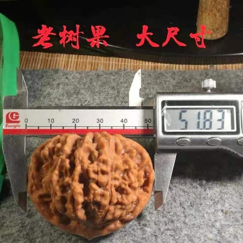 文玩核桃精品配对大尺寸手把件王勇官帽老树精选精挑