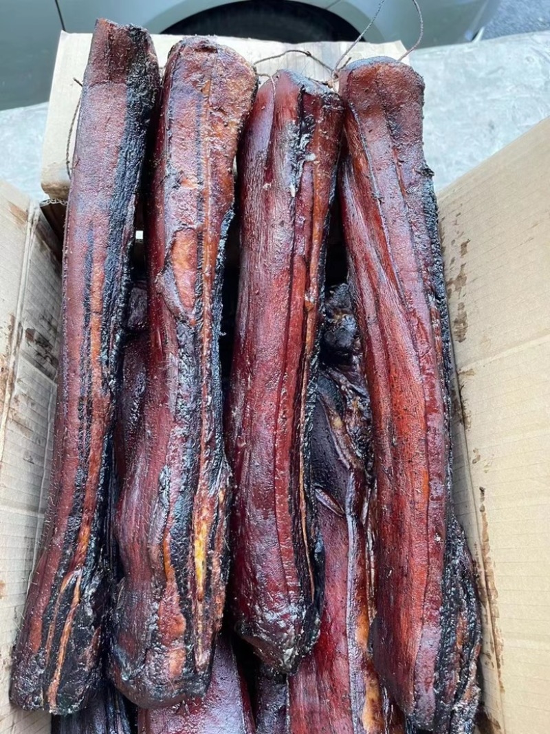 烟熏好货黑五花腊肉（一手工厂餐饮净菜食品供应摆摊展会