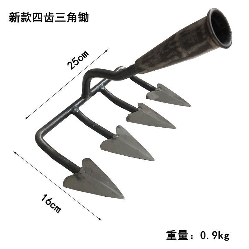 农用多功能松土耙子家用除草开荒翻土神器三四五