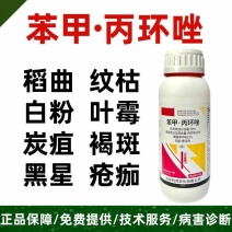 苯甲丙环唑果树蔬菜炭疽病白粉病锈病水稻纹枯病农药杀菌剂