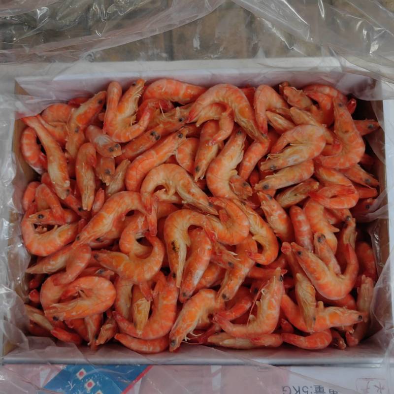 红对虾半熟单冻南美白对虾冷冻对虾海虾大虾海鲜水产商用整箱